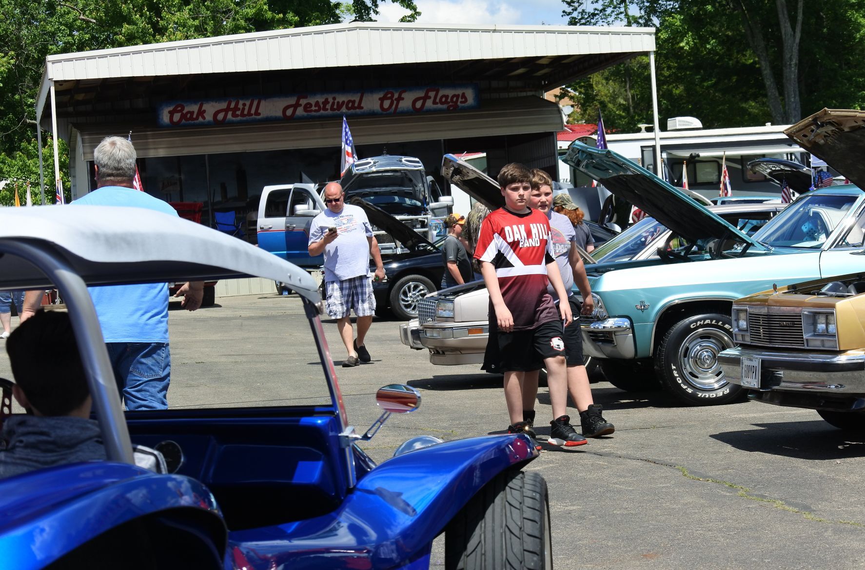 Sunshine, and hot rods